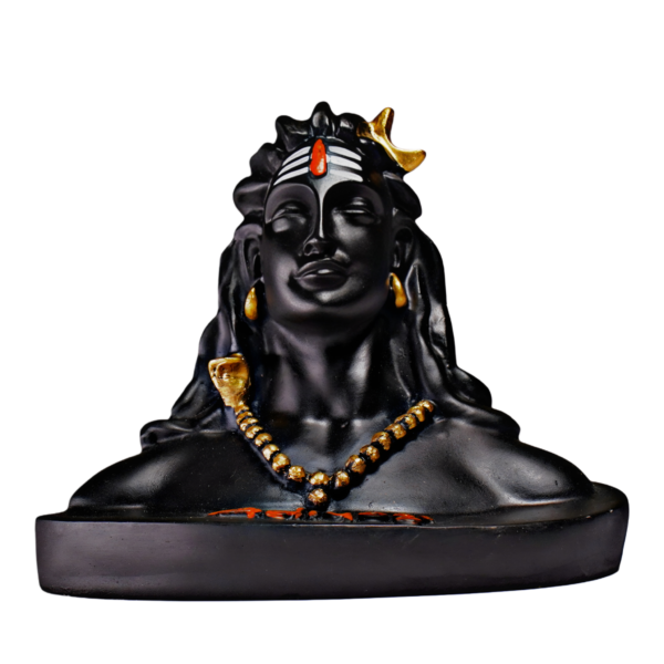 Vinayak Murti Special Polyresin Adiyogi Statue Black Vinayak Murti Special Polyresin