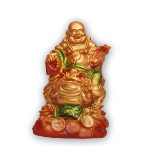 Laughing Buddha Sitting Big Vinayak Murti