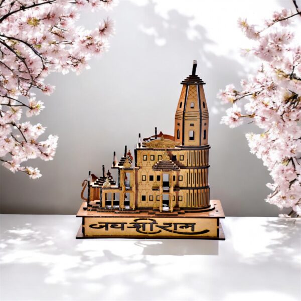 Ram Mandir Wooden Temple Vinayak Murti