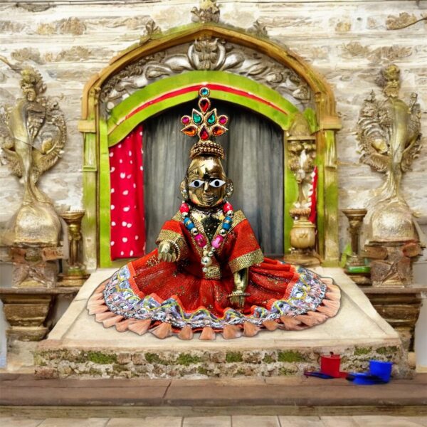 Laddu Gopal Small Brass Vinayak Murti